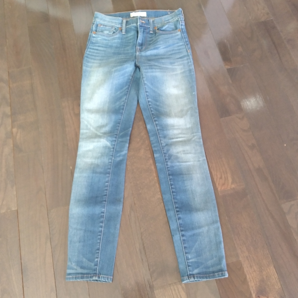 Madewell high rise skinny jeans